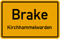 Konrad-Adenauer-Straße in BrakeKirchhammelwarden