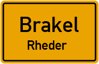 Parkweg in BrakelRheder