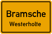 Westerholter Grenzweg in BramscheWesterholte