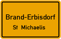 Untere Dorfstraße in Brand-ErbisdorfSt. Michaelis
