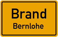 Wunsiedeler Straße in BrandBernlohe