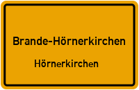Kirchenstraße in Brande-HörnerkirchenHörnerkirchen