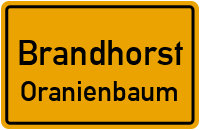 Straßen in Brandhorst Oranienbaum