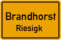 Straßen in Brandhorst Riesigk