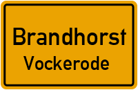 Straßen in Brandhorst Vockerode