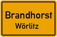 Straßen in Brandhorst Wörlitz