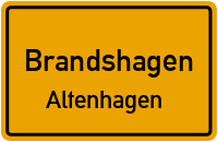 Straßen in Brandshagen Altenhagen