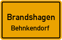 Straßen in Brandshagen Behnkendorf