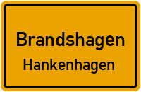 Straßen in Brandshagen Hankenhagen