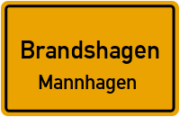Straßen in Brandshagen Mannhagen