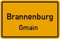 Kirchplatz in BrannenburgGmain