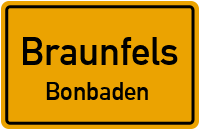 Schulstraße in BraunfelsBonbaden