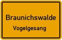 Rückersdorfer Straße in BraunichswaldeVogelgesang