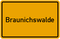 City Sign Braunichswalde