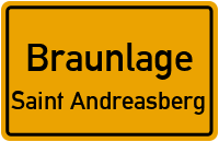 Beerbergweg in 37444 Braunlage (Saint Andreasberg)