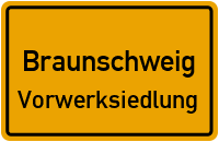Wiener Straße in BraunschweigVorwerksiedlung
