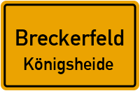 Sonnenschein in BreckerfeldKönigsheide