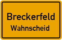 Wahnscheid in BreckerfeldWahnscheid