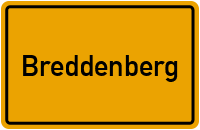 Ortsschild von Gemeinde Breddenberg in Niedersachsen