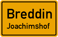 Joachimshofer Straße in BreddinJoachimshof
