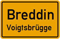 Voigtsbrügger Straße in BreddinVoigtsbrügge