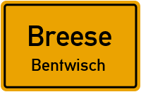 Straßen in Breese Bentwisch