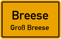 Anliegerweg in 19322 Breese (Groß Breese)