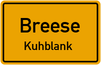 Karthaner Weg in BreeseKuhblank
