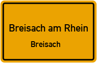Glacisstraße in 79206 Breisach am Rhein (Breisach)