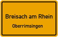 Kleingasse in 79206 Breisach am Rhein (Oberrimsingen)