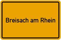 Wo liegt Breisach am Rhein?