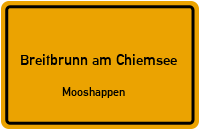 Straßenverzeichnis Breitbrunn am Chiemsee Mooshappen