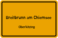Straßenverzeichnis Breitbrunn am Chiemsee Oberkitzing