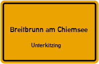Straßenverzeichnis Breitbrunn am Chiemsee Unterkitzing