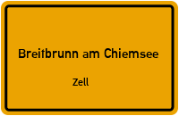 Straßenverzeichnis Breitbrunn am Chiemsee Zell