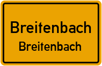 Straßen in Breitenbach Breitenbach