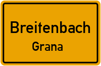 Straßen in Breitenbach Grana