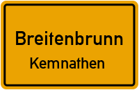 Straßenverzeichnis Breitenbrunn Kemnathen