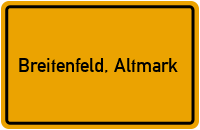City Sign Breitenfeld, Altmark