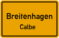 Straßen in Breitenhagen Calbe