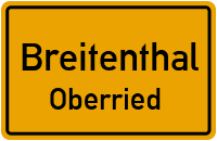 Oberrieder Straße in BreitenthalOberried