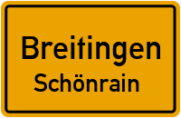 Lonetalstraße in BreitingenSchönrain