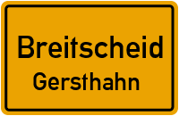 Hochscheider Straße in BreitscheidGersthahn