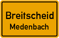 Friedhofstraße in BreitscheidMedenbach