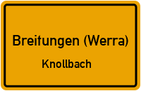 Knollbach in Breitungen (Werra)Knollbach