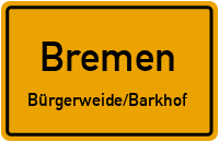 Straßenverzeichnis Bremen Bürgerweide/Barkhof