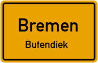 Butendieker Landstraße in BremenButendiek