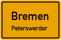 Straßenverzeichnis Bremen Peterswerder