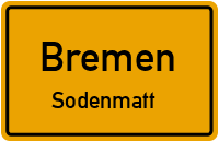 Straßenverzeichnis Bremen Sodenmatt