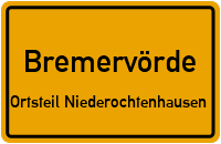 Achterfeld in 27432 Bremervörde (Ortsteil Niederochtenhausen)